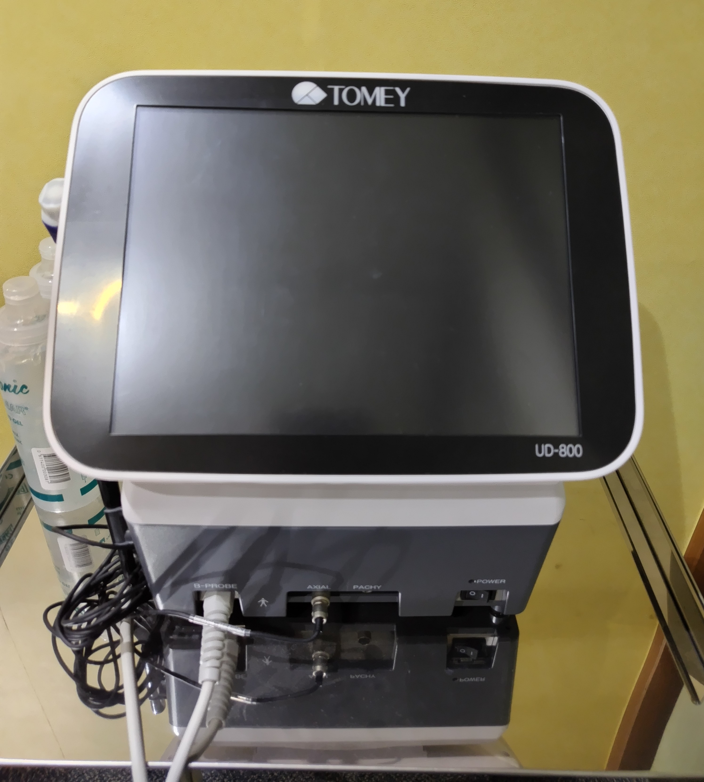 超音波画像診断・眼軸長・角膜厚測定装置 UDー800